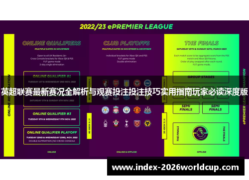 英超联赛最新赛况全解析与观赛投注投注技巧实用指南玩家必读深度版
